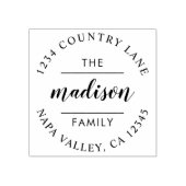 Tampons Encreurs Script circulaire | Créez votre propre adresse de  (Impression)