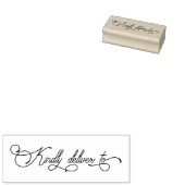 Tampons Encreurs Script De Calligraphie (Tamponné)