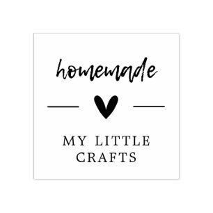 Tampons Encreurs Script maison lettres main simple coeur