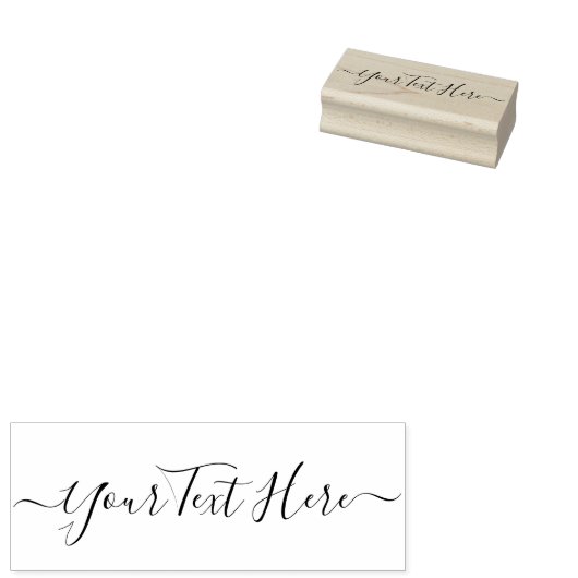 Tampons Encreurs Script manuscrit de signature (Tamponné)