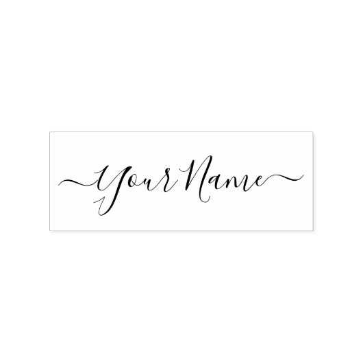 Tampons Encreurs Script manuscrit signature (Impression)