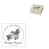 Tampons Encreurs Script Moderne De la Bibliothèque De, Livre Botani (Tamponné)