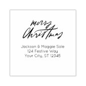 Tampons Encreurs Script moderne Joyeux Noël (Impression)