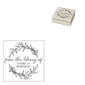 Tampons Encreurs Script moderne Livres botaniques manuscrits Ex Lib (Tamponné)