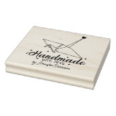 Tampons Encreurs Script Moderne Origami Entreprise artisanale, Gran (Tampon)