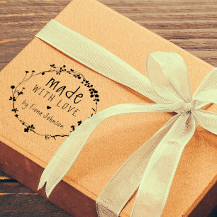 Tampons Encreurs Serre Fleur sauvage tirée à la main Fabriquée avec