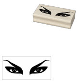 Tampons Encreurs Ses yeux vous regardent ! Timbre en caoutchouc (Tamponné)