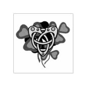 Tampons Encreurs Shamrock irlandais, coeur celtique irlandais, trèf (Impression)