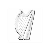 Tampons Encreurs Shamrock irlandais, harpe irlandaise, trèfle irlan (Impression)