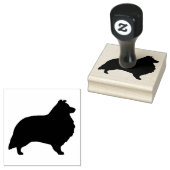Tampons Encreurs Shetland Sheepdog Sheltie Chien race Silhouette (Tamponné)