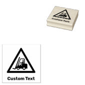 Tampons Encreurs Signal triangle d'avertissement de chariot élévate (Tamponné)