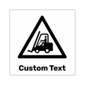 Tampons Encreurs Signal triangle d'avertissement de chariot élévate (Impression)