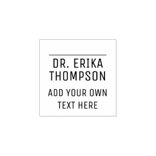 Tampons Encreurs signature de la profession (médecin)