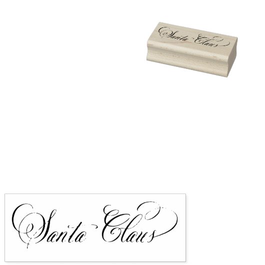 Tampons Encreurs Signature du Père Noël I (Tamponné)