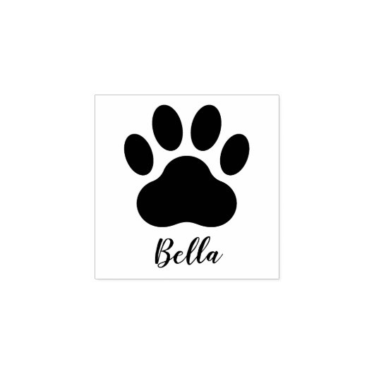 Tampons Encreurs Signature Empreinte de patte Timbre en caoutchouc  (Impression)