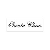Tampons Encreurs Signature manuscrite Script Santa Claus Noël (Impression)