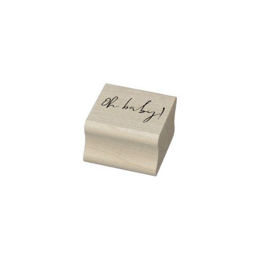 Tampons Encreurs Signature Script Simple Douche Oh Baby (Tampon)