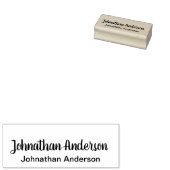 Tampons Encreurs Signature simple et Modèle de nom imprimé (Tamponné)