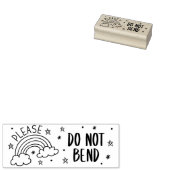 Tampons Encreurs S'Il Vous Plaît Ne Pas Plier, Emballage (Tamponné)