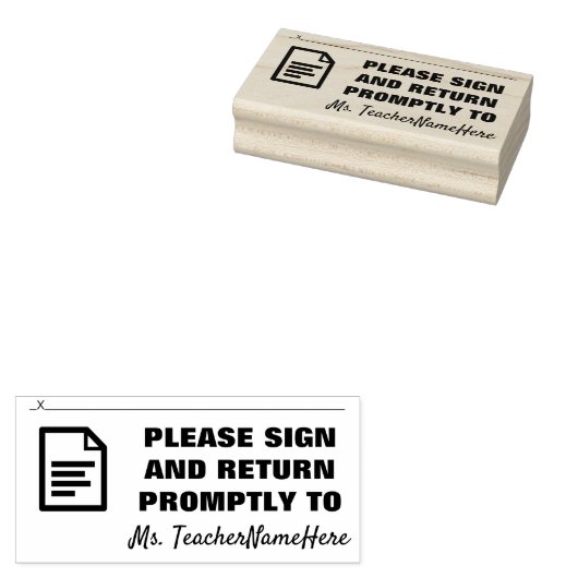 TAMPONS ENCREURS "S'IL VOUS PLAÎT SIGNER ET RETOURNEZ RAPIDEMENT À" (Tamponné)