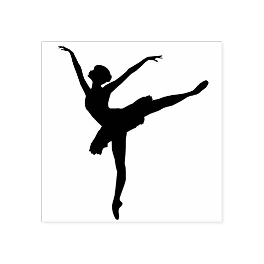 Tampons Encreurs Silhouette Ballerina Simple (Impression)