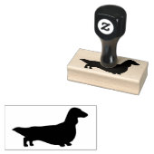 Tampons Encreurs Silhouette Dachshund | Wiener Dog (Tamponné)