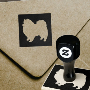 Tampons Encreurs Silhouette de chien Esquimau américain