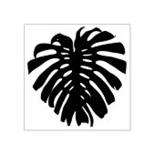 Tampons Encreurs Silhouette de feuille de jungle tropicale (Impression)