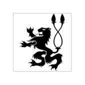 Tampons Encreurs Silhouette de Lion Heraldry (Impression)
