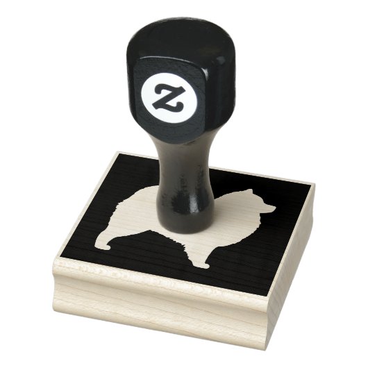 Tampons Encreurs Silhouette de Samoyed Dog (Tampon)