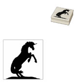 Tampons Encreurs Silhouette Unicorne (Tamponné)