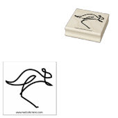 Tampons Encreurs Simple Animal Kangourou (Tamponné)