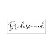 Tampons Encreurs Simple Bridesmaid Quote Tipography Script (Impression)