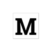 Tampons Encreurs Simple Choisir la lettre de l'alphabet (Impression)