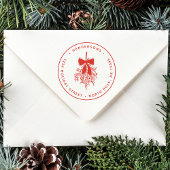 Tampons Encreurs Simple Christmas Mistletoe Adresse de retour