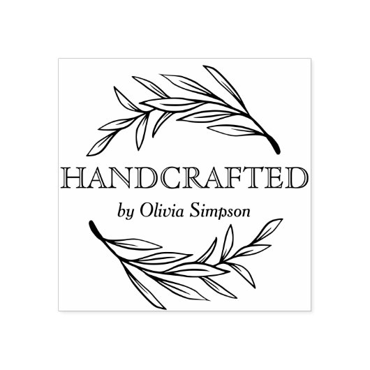 Tampons Encreurs Simple fabriqué à la main par un timbre en caoutch (Impression)