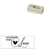 Tampons Encreurs Simple fait à la main avec coeur d'amour Simple él (Tamponné)