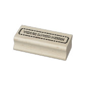 Tampons Encreurs Simple Logo Business Branding Rubber Stamp (Tampon)