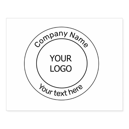 Tampons Encreurs simple minimum ajouter votre logo entreprise perso (Impression)