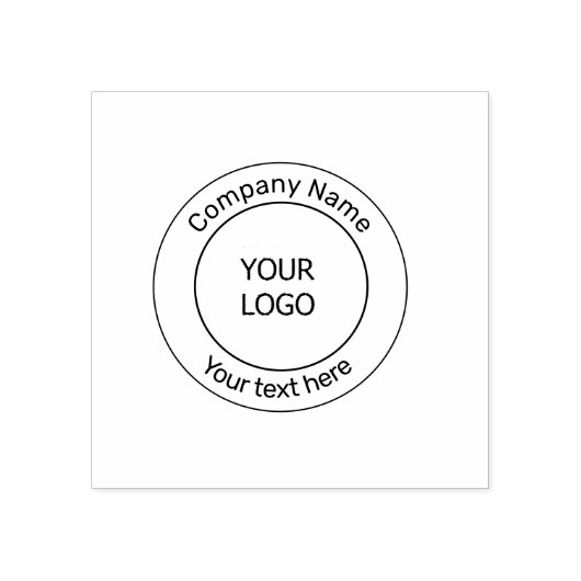 Tampons Encreurs simple minimum ajouter votre logo entreprise perso (Impression)