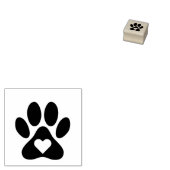 Tampons Encreurs Simple moderne Empreinte de patte animal de compag (Tamponné)