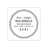 Tampons Encreurs Simple Moderne Professionnel Gras Courbe Botanique (Impression)