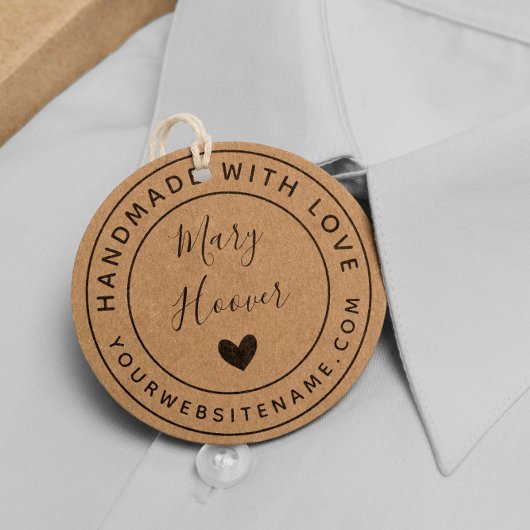 Tampons Encreurs Simple Site Web Nom personnalisé fait à la main av