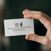 Tampons Encreurs Simple Suivez-nous sur les médias sociaux