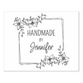 Tampons Encreurs Simple sur mesure, artisanal, Floral (Impression)