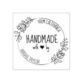 Tampons Encreurs Simple sur mesure fait à la main avec amour, Flora (Impression)