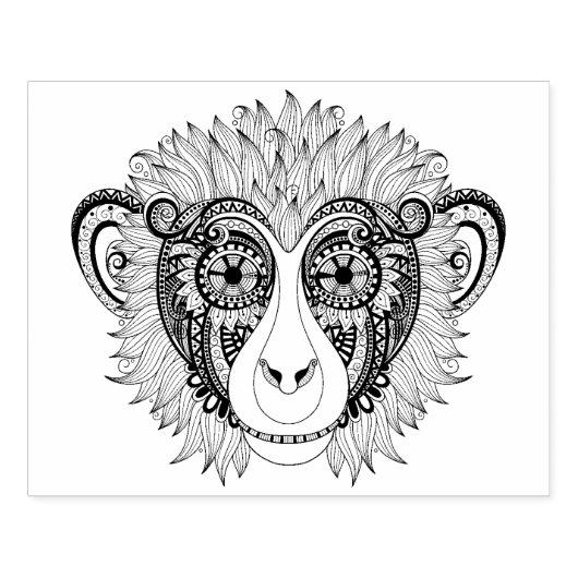 Tampons Encreurs Singe inspiré (Impression)