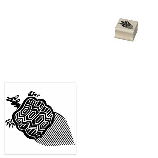 Tampons Encreurs Single Turtle / 一つ亀 (Tamponné)