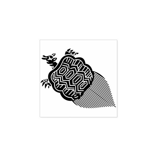 Tampons Encreurs Single Turtle / 一つ亀 (Impression)