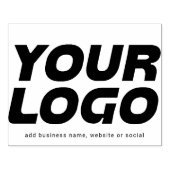 Tampons Encreurs Site de médias sociaux avec logo d'entreprise pers (Impression)